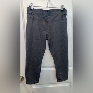CALVIN KLEIN WOMEN'S HIGH WAIST MED LEGGINGS GRAY